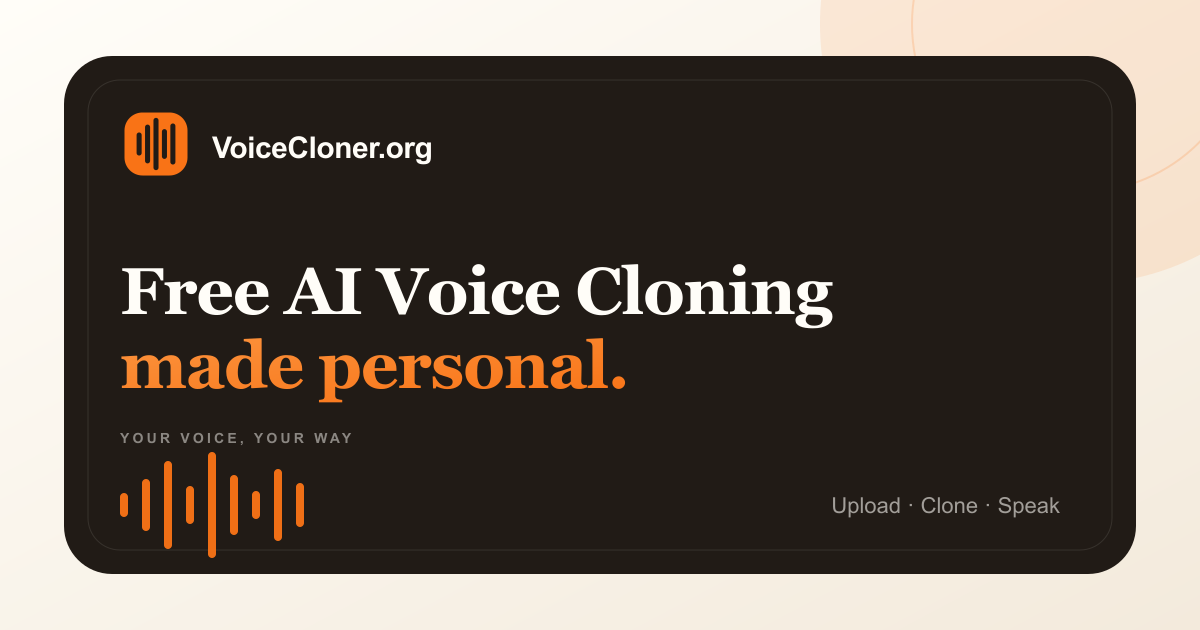 Voice Cloner